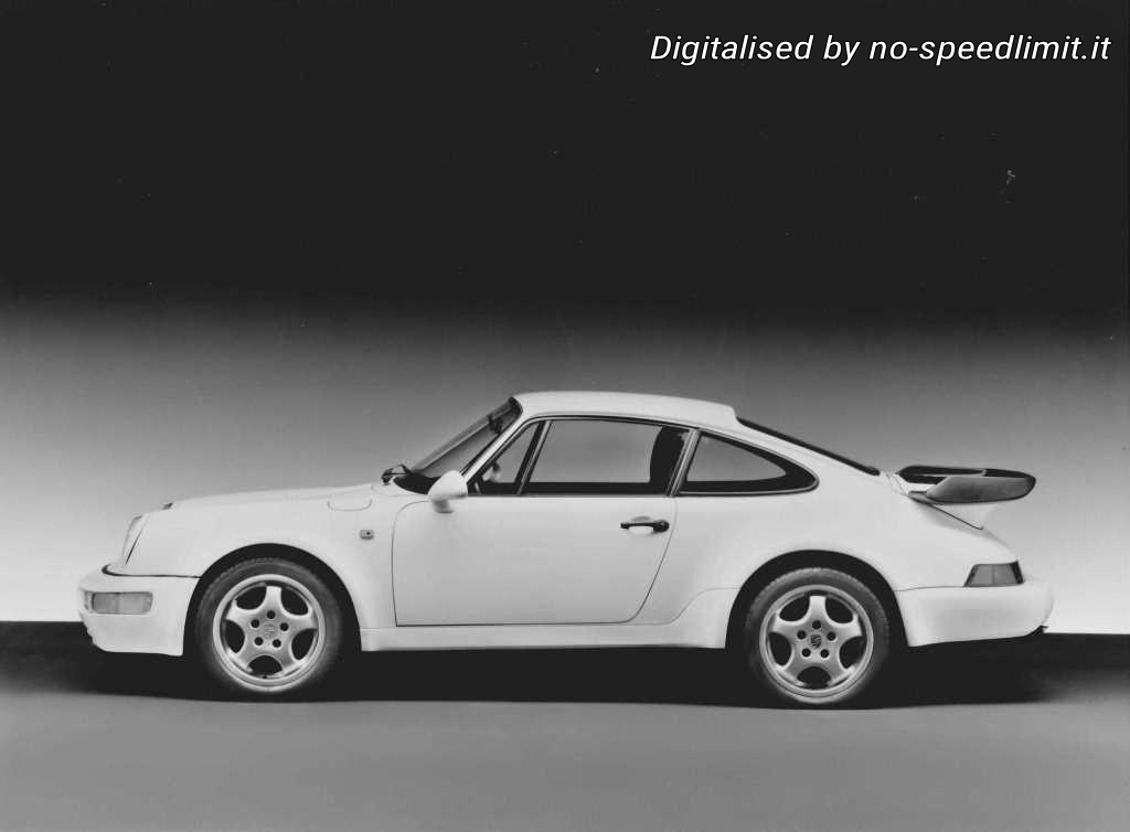 Porsche werkfoto 1991 Turbo